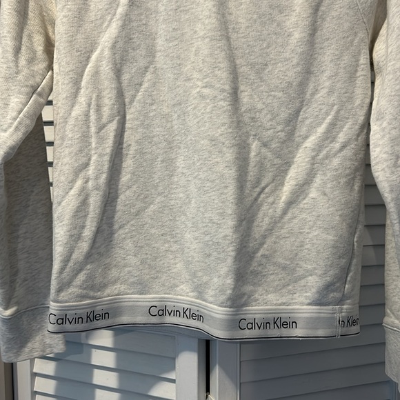 Calvin Klein sleepwear Sweatshirt | Grey - Picture 4 of 6